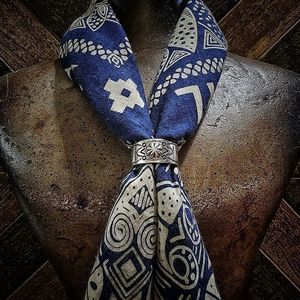 Damen Herren Offener Breiter Ring Vintage Geprägte Blumen Tribal Geometrische Totem Gravierte Antik-Silber Boho Fingerringe - Product Image 6