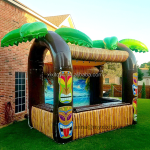 Stand publicitaire promotionnel Océanie, bar tiki tropical gonflable, kiosques <span class=keywords><strong>de</strong></span> jungle gonflables, stand gonflable - Product Image 4