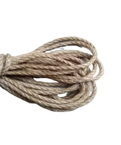 100% Đay vật liệu, màu sắc tự nhiên 6 mét đay twine rope