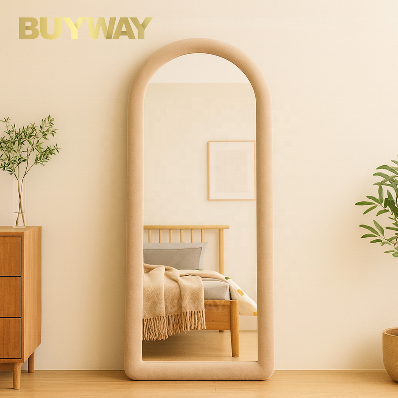 Household Decor Flannel Mirror Velvet Bedroom
