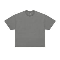 T-shirt lourd blanc de luxe de haute qualité 100 coton pour hommes T-shirt Vintage Wash T-shirts unis avec logo Personnaliser T-shirt