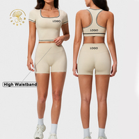 Ensemble de Sport Confortable et Durable pour Femme : Soutien-Gorge de Sport, Legging et Débardeur Court – Qualité Directe Usine