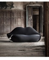 Dream homey Möbel Italienisches Design Rote Lippen Sofa Kreative Persönlichkeit Designer Liebe Sofa Wohnzimmer Schlafzimmer Casual Sofa