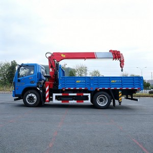 Ready to Ship Dongfeng 4x2 5 Ton Mini Telescopic <b>Crane</b> Truck 6.3t Light Duty Lorry Loader <b>Crane</b> - Product Image 4