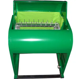 Tipo Manual paddy zorro trilladora DE TRIGO trilladora de cereales para la venta