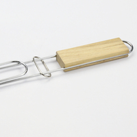 Grille de barbecue pliable au charbon de bois pour la cuisson en extérieur, le camping, la randonnée et les pique-niques