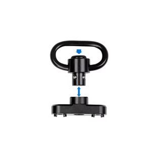 Correa Táctica de Nylon de Dos Puntos, Longitud Ajustable, con Gancho Metálico y Eslabones Giratorios Anti-Rotación, Accesorio para Entrenamiento al Aire Libre - Product Image 3