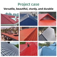 Fabricante de Tejas de Techo de PVC Estilo Moderno de 3 Capas, Resistentes al Fuego y al Calor, Certificadas por la CE