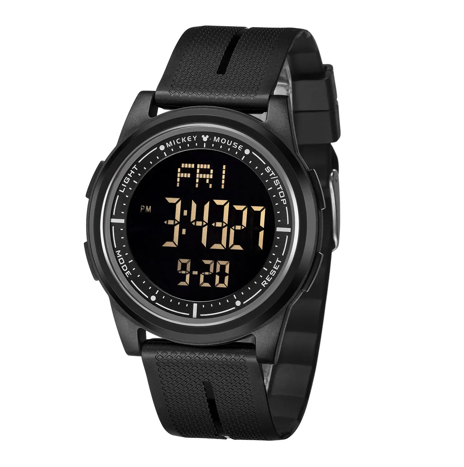 Top Brand Waterproof sport men Electronic Luminous LED Time Display Alarm digital analog watch for Men