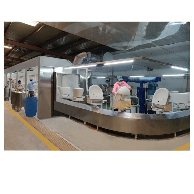Circulated Glazing Line for Sanitary Ware