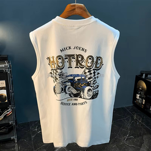 T-Shirt Hip-Hop da Uomo di Alta Qualità a <span class=keywords><strong>Maniche</strong></span> <span class=keywords><strong>Corte</strong></span>, 100% Cotone 220g, Vestibilità Ampia, Nuova Collezione, Vendita all'Ingrosso - Product Image 6