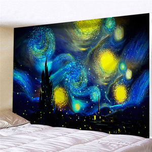 <span class=keywords><strong>Chat</strong></span> mignon tapisserie tenture murale pour chambre d'enfants dortoir décor Hippie Trippy Wll tapisserie animaux colorés tapis muraux - Product Image 1