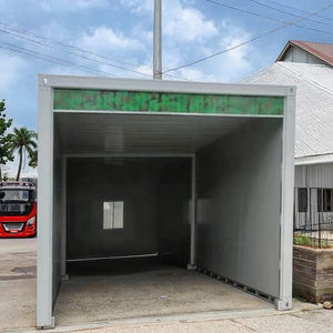 Garage Modulare - Personalizzazione Disponibile, Case Smontabili da 20FT, Porta Garage Elettrica Opzionale, Mini Casa - Product Image 1