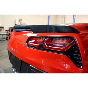 Aileron arrière de coffre de voiture en carbone style LG pour Chevrolet Corvette C7 Z06 2014+ - Product Image 5
