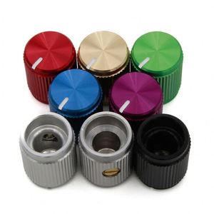 Mecanizado CNC Personalizado, Brochado para Pedales de Efectos de Guitarra, Perilla de Potenciómetro Pequeña de Aluminio Sólido con Tornillo de Fijación - Product Image 2