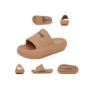 รองเท้าแตะแบบสวมในบ้าน พื้นหนา EVA กันลื่น นุ่มสบายเหมือนปุยเมฆ สำหรับผู้หญิง - Product Image 2