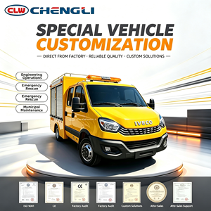 Véhicule de secours Iveco 4x2 facile à utiliser, alimentation électrique d'urgence, camion de drainage et de sauvetage à vendre - Product Image 1