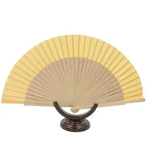 Ventilateur pliable en bois chinois fait à la main avec Logo personnalisé pour cadeaux de mariage cadeaux promotionnels