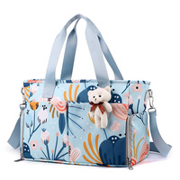 Amiqi ZS81 Populaire logo personnalisé luxe de haute qualité voyage maternité fourre-tout couche momie bébé sac sac à couches pour maman