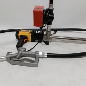 Conjunto de Bomba de Óleo em Aço Inoxidável de Grau Alimentício Cavitt 220V com Medidor de Fluxo Mecânico e Pistola Manual - Product Image 5