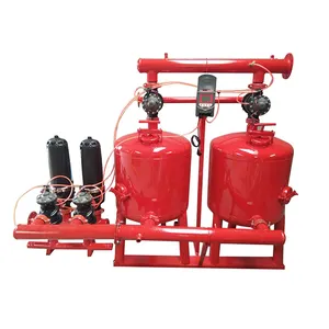 Factory Greenhouse Agricultural Sand River Backwash Irrigation Water Treatment Machine Drip Irrigation Sand Filter