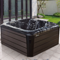 Nouveau produit de conception Bain à remous en acrylique Spa de massage Bain à remous extérieur Spa 1-8 personnes Bains à remous et jacuzzier extérieur