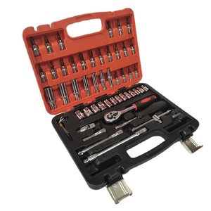 46pcs 1/4-Inch High Quality Socket <strong>Set</strong> Car Repair Tool Ratchet <strong>Keys</strong> Chrome Vanadium <strong>Torque</strong> Wrench Combination Spanner Bit - Product Image 1