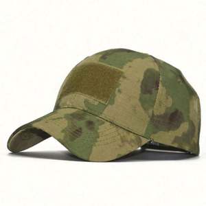 Gorras de Béisbol de Camuflaje Personalizadas al por Mayor, Unisex, Deportivas, de 6 Paneles, con Bordado 3D en Relieve, Tela de Lona Común - Product Image 2