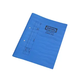 High Quality Spring letter a4 pvc Presentation expanding file Transfer File Folder Promotional with metal clip PP spring file