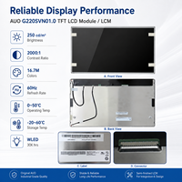 Panel LCD AUO G220SVN01.0 22 Inci 1680x1050 WSXGA+ Dual Channel LVDS 30 Pin MVA LCM untuk PC Industri Peralatan CNC