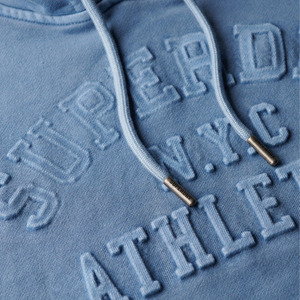 เสื้อฮู้ดกำหนดลายนูนทรงโอเวอร์ไซส์ของผู้ชาย3D - Product Image 3