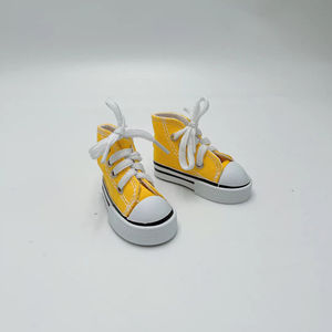 أحذية رياضية قماشية ملونة بطول 60 سم لدمى BJD مقاس 7.5 سم، أحذية للدمى بحجم 1/4 للجنومات - Product Image 5