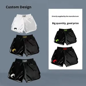 Short Muay Thai pour le combat, Mma, Sports, <span class=keywords><strong>Ufc</strong></span>, Fitness, Sanda, Pantalon de boxe unisexe Cross-Border - Product Image 2