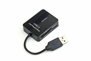 เครื่องอ่าน/เขียนการ์ด SD แบบมินิ USB 2.0 พร้อมการติดตั้งภายนอกและช่องเดียวเพื่อการแลกเปลี่ยนข้อมูลที่รวดเร็ว - Product Image 3