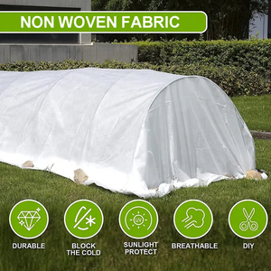 Bâche de protection hivernale économique en tissu PP + UV 17 g/m² pour jardin - Product Image 6