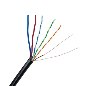 Ventes de câbles réseau de haute qualité Câble LAN extérieur UTP <span class=keywords><strong>siamois</strong></span> CABLE/cat5e + RVV pour extérieur intérieur - Product Image 1