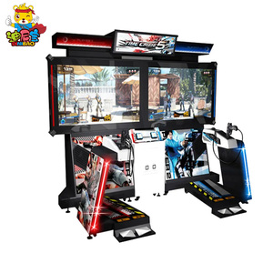 Machine de <span class=keywords><strong>jeu</strong></span> d'arcade à deux joueurs Time <span class=keywords><strong>Crisis</strong></span> 5, <span class=keywords><strong>jeu</strong></span> de tir avec simulateur de pistolet, jeux de tir à vendre - Product Image 2