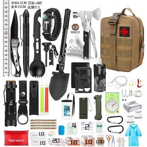 Kit de survie en plein air 5L, ensemble d'outils d'urgence compact pour le camping, équipement de premiers secours - Product Image 2