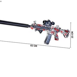 Juguete <span class=keywords><strong>de</strong></span> <span class=keywords><strong>Rifle</strong></span> <span class=keywords><strong>de</strong></span> Tiro al Aire Libre, Pistola <span class=keywords><strong>de</strong></span> Plástico M416, Pistola <span class=keywords><strong>de</strong></span> <span class=keywords><strong>Perdigones</strong></span> para Niños, Pistola <span class=keywords><strong>de</strong></span> Juguete <span class=keywords><strong>de</strong></span> Disparo Continuo a Batería para Niños M416 - Product Image 4