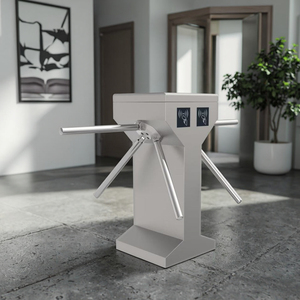 Système de barrière d'entrée automatique rétractable intelligente pour piétons Wan Cartoon Daosafe, tourniquet à trépied en acier inoxydable - Product Image 5