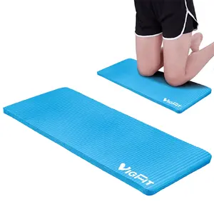 Genouillère de yoga et coussin de coude 15mm convient aux tapis standard pour les articulations sans douleur dans les entraînements de sol de yoga