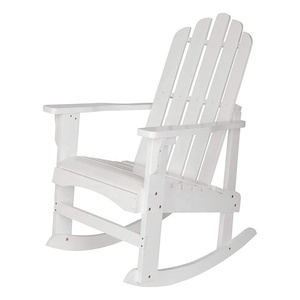 HE-551,Patio Wood Adirondack Rocker <strong>Chair</strong> With <strong>White</strong> Colour Wood Adirondack <strong>Rocking</strong> <strong>Chair</strong> Can Be Customized Size and Color - Product Image 2