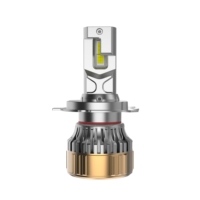 Phares LED Gicoo R12 Canbus H4 H7 H11 Haute Puissance 18000LM 120W 12V Feux Antibrouillard en Aluminium 9005 9006 9004 9007 6000K