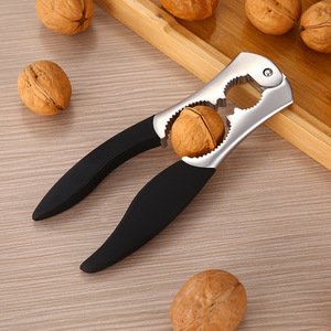 Dụng cụ nhà bếp Pecan Walnut công cụ kim loại tự chủ bền vững Hợp kim kẽm <span class=keywords><strong>nutcracker</strong></span> plier Clip hải sản sheller hạt dẻ mở - Product Image 1