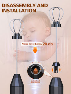 <span class=keywords><strong>Mousseur</strong></span> <span class=keywords><strong>à</strong></span> <span class=keywords><strong>lait</strong></span> Fouet électrique avec <span class=keywords><strong>3</strong></span> têtes <span class=keywords><strong>3</strong></span> vitesses Mélangeur de boissons <span class=keywords><strong>Mousseur</strong></span> <span class=keywords><strong>à</strong></span> café <span class=keywords><strong>Mousseur</strong></span> <span class=keywords><strong>à</strong></span> mousse pour Latte,Cappuccino, Chocolat chaud, Oeuf - Product Image 3