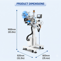 Machine d'étiquetage automatique électrique LT-170, moteur, étiquettes autocollantes, surface plane, carton, boîte cadeau, emballage, sac, ligne de production d'étiquettes
