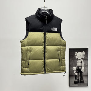 เสื้อกั๊กผู้ชาย North Face 1996 สหรัฐอเมริกา เสื้อแจ็คเก็ตขนเป็ดปักลายพัฟฟ์ รุ่น Loose Fit TNF700 - Product Image 1