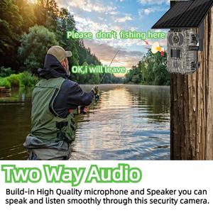 4MP 2K อำพรางกล้อง4G พลังงานแสงอาทิตย์เซ็นเซอร์ตรวจจับการเคลื่อนไหวความปลอดภัยไร้สาย4G กล้องล่าสัตว์ - Product Image 6