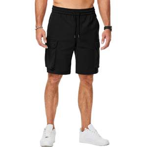 2025 <b>Men's</b> Stretch Cargo <b>Shorts</b> Classic Relaxed Fit Comfortable High Street Style Summer Sport <b>Short</b> XS XXS Sizes Logo - Product Image 5