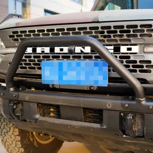 Accesorio de parachoques de coche de barra de toro de acero de 4 puertas para <span class=keywords><strong>Bronco</strong></span> 2021-2023 - Product Image 4